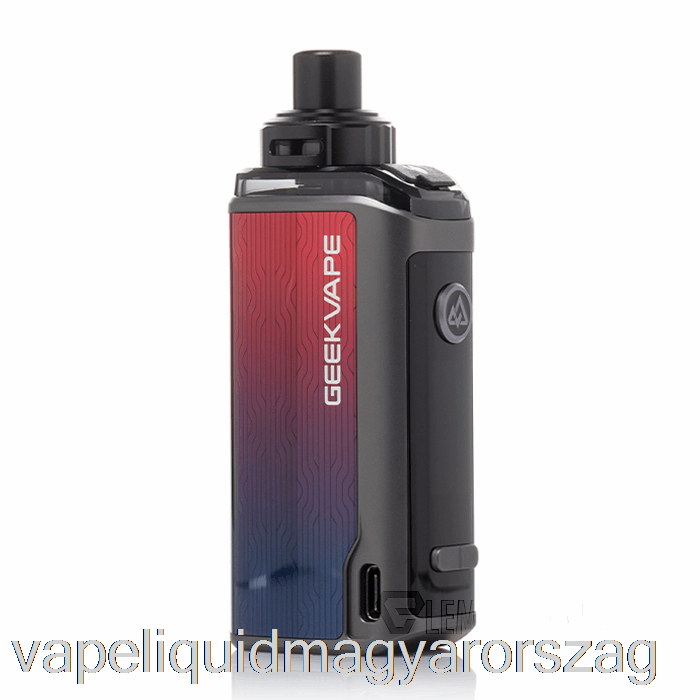 Geek Vape Obeliszk 65w Pod Mod Kit [fc] Skarlátkék Vape E Cigi